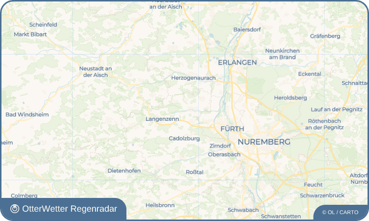 OtterWetter Regenradar-Widget Kagenhof