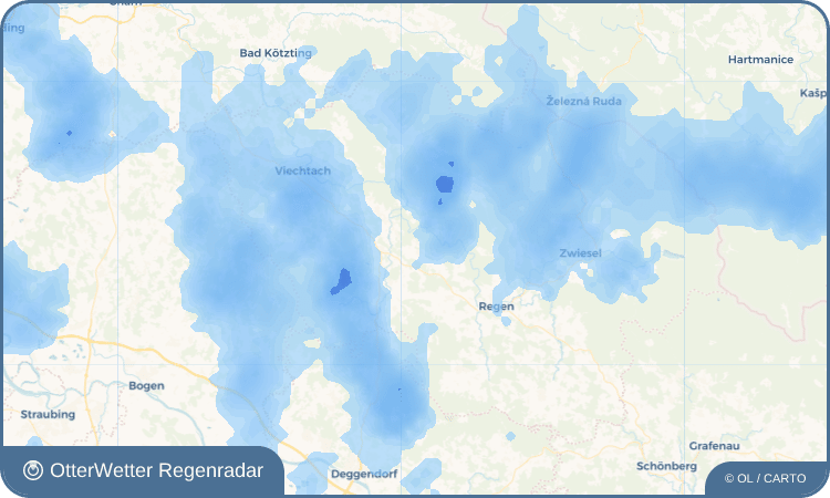 OtterWetter Regenradar-Widget Kaikenried