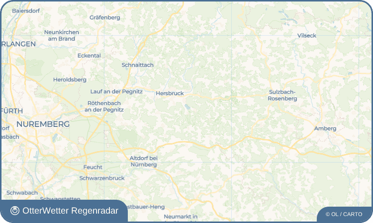 OtterWetter Regenradar-Widget Kainsbach