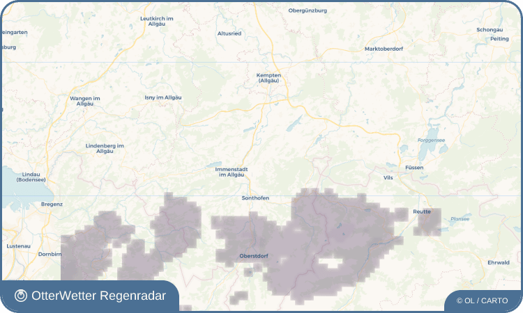Widget-Vorschau für Kalchenbach Wetter-Widget-Vorschau mit Vorhersagedaten für Kalchenbach