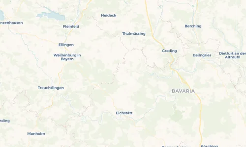 Regenradar Vorschaubild - Aktuelle Niederschläge in Kaldorf und Umgebung