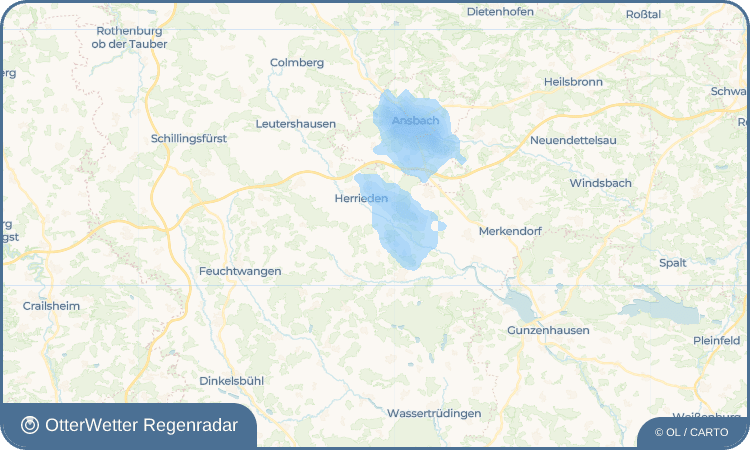 OtterWetter Regenradar-Widget Kallert