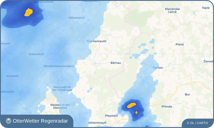 OtterWetter Regenradar-Widget Kaltenmühle