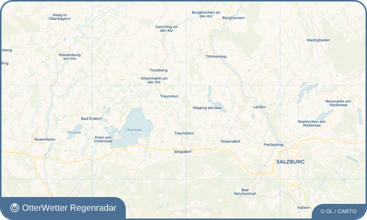 Wetter-Widget-Vorschau mit Vorhersagedaten für Kammer