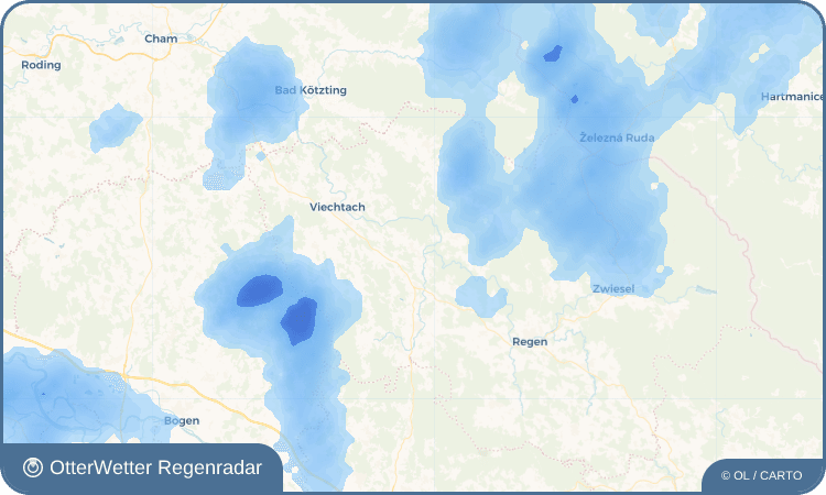 Wetter-Widget-Vorschau mit Vorhersagedaten für Kammersdorf