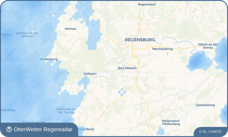 OtterWetter Regenradar-Widget Kapfelberg