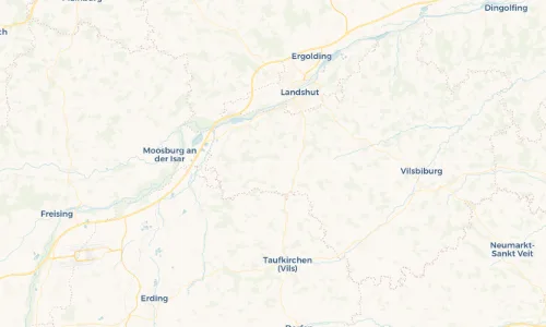 Regenradar-Vorschau: aktuelle Niederschläge in Kapfing und Umgebung