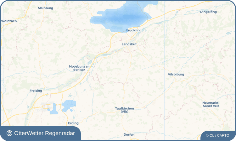 OtterWetter Regenradar-Widget Kapfing