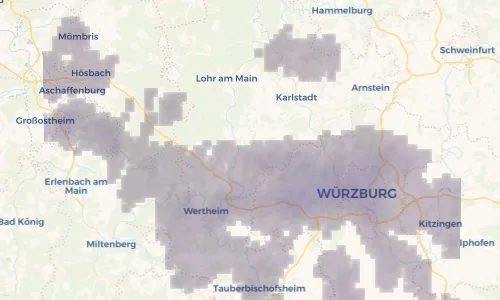 Regenradar Vorschaubild - Aktuelle Niederschläge in Karbach und Umgebung