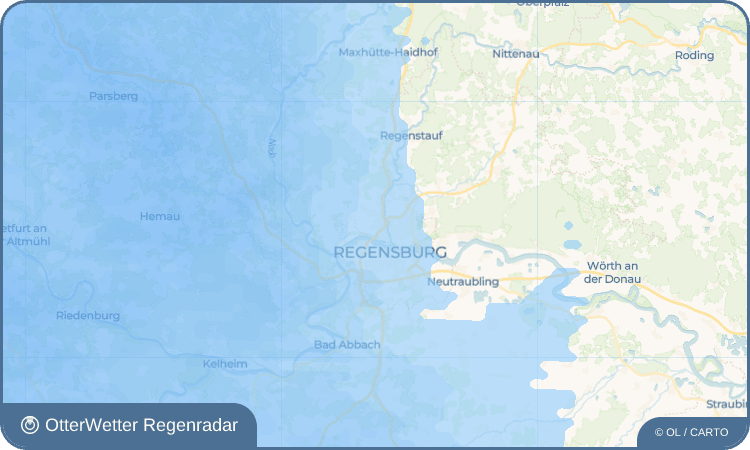 OtterWetter Regenradar-Widget Kareth