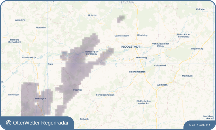 Wetter-Widget-Vorschau mit Vorhersagedaten für Karlshuld