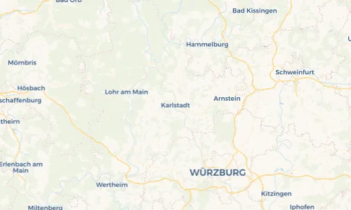 Regenradar Vorschaubild - Aktuelle Niederschläge in Karlstadt und Umgebung