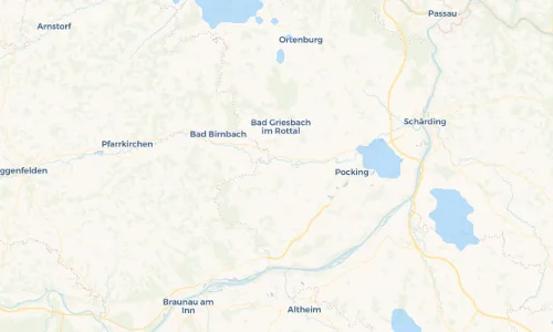 Regenradar Vorschaubild - Aktuelle Niederschläge in Karpfham Bahnhof und Umgebung