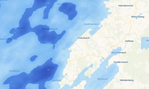 Regenradar Vorschaubild - Aktuelle Niederschläge in Katschenreuth und Umgebung