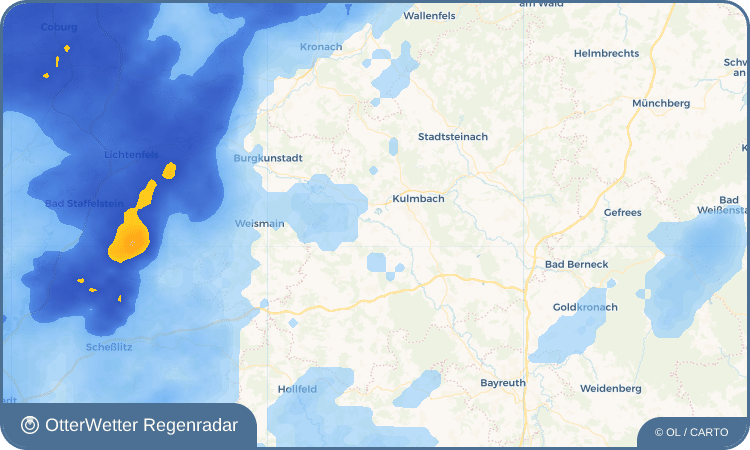 Wetter-Widget-Vorschau mit Vorhersagedaten für Katschenreuth
