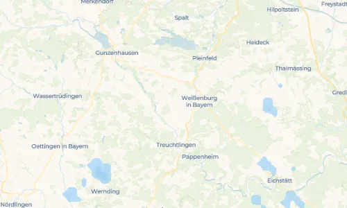 Regenradar Kattenhochstatt: aktuelle Niederschläge in Kattenhochstatt und Umgebung, Stand 25. Oktober 2026 um 22:00 Uhr