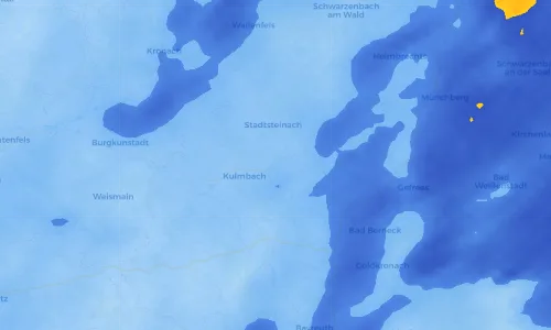 Regenradar Vorschaubild - Aktuelle Niederschläge in Kauerndorf und Umgebung