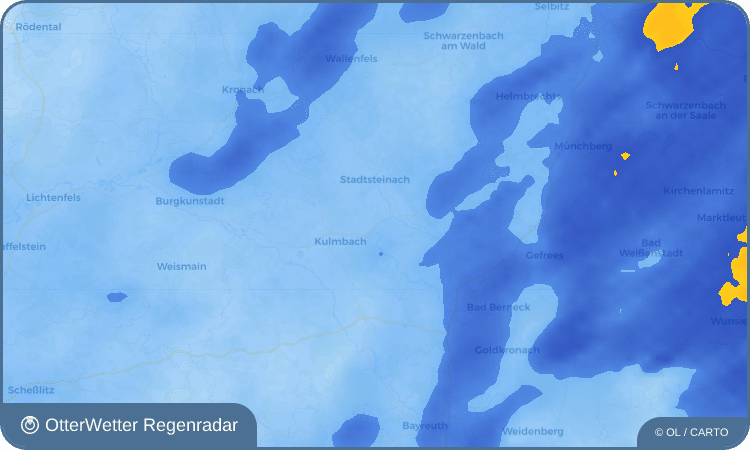 OtterWetter Regenradar-Widget Kauerndorf