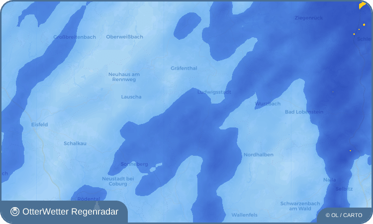 OtterWetter Regenradar-Widget Kehlbach