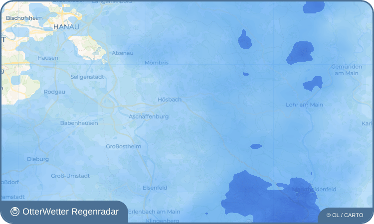 OtterWetter Regenradar-Widget Keilberg