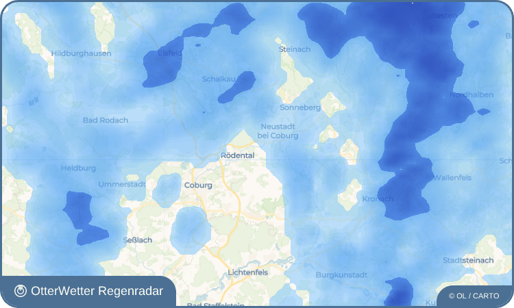 OtterWetter Regenradar-Widget Kemmaten