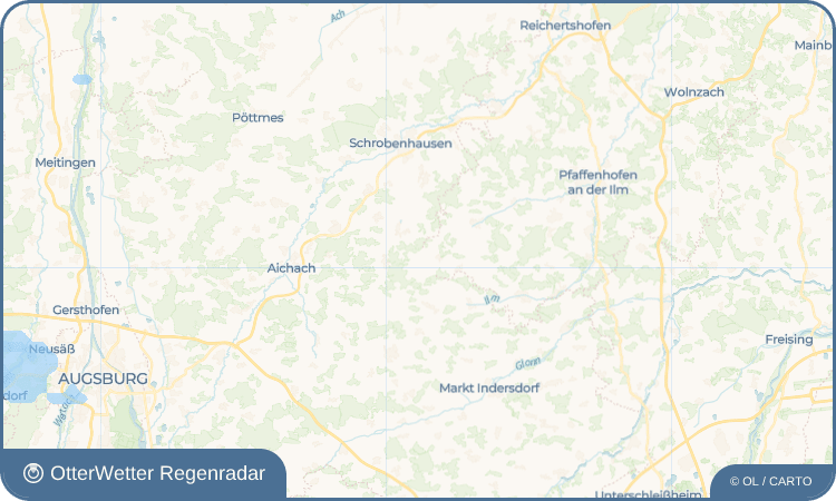 OtterWetter Regenradar-Widget Kemnat