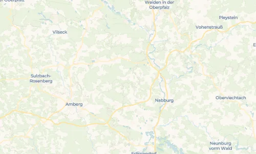 Regenradar Vorschaubild - Aktuelle Niederschläge in Kemnath am Buchberg und Umgebung