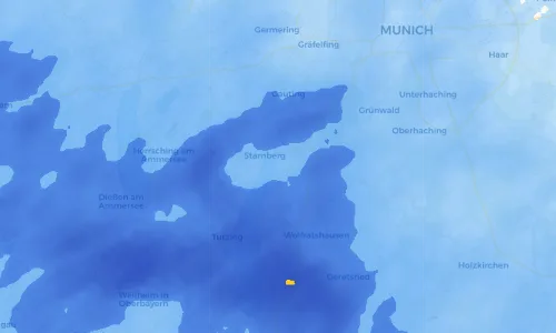 Regenradar Vorschaubild - Aktuelle Niederschläge in Kempfenhausen und Umgebung
