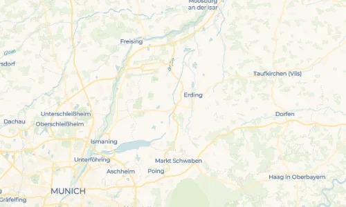 Regenradar Kempfing: aktuelle Niederschläge in Kempfing und Umgebung, Stand 30. Oktober 2026 um 1:20 Uhr
