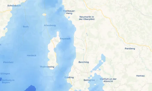 Regenradar Vorschaubild - Aktuelle Niederschläge in Kerkhofen und Umgebung