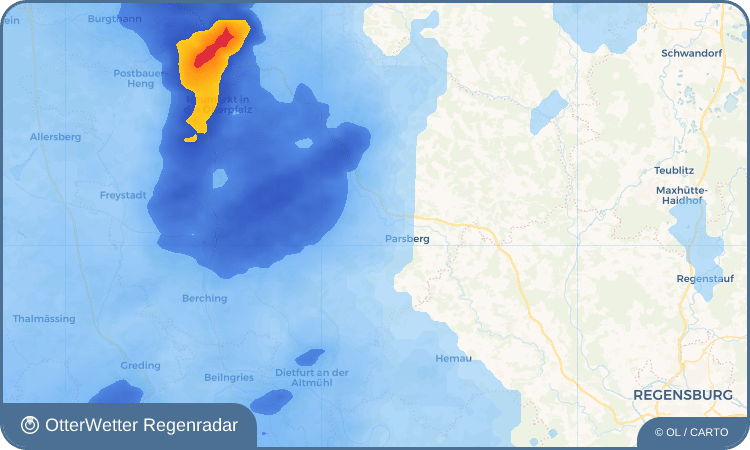 OtterWetter Regenradar-Widget Kerschhofen
