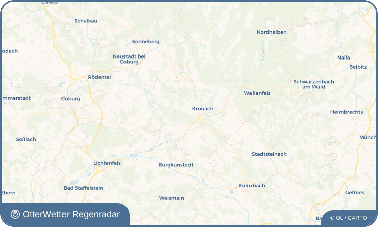 OtterWetter Regenradar-Widget Kestel