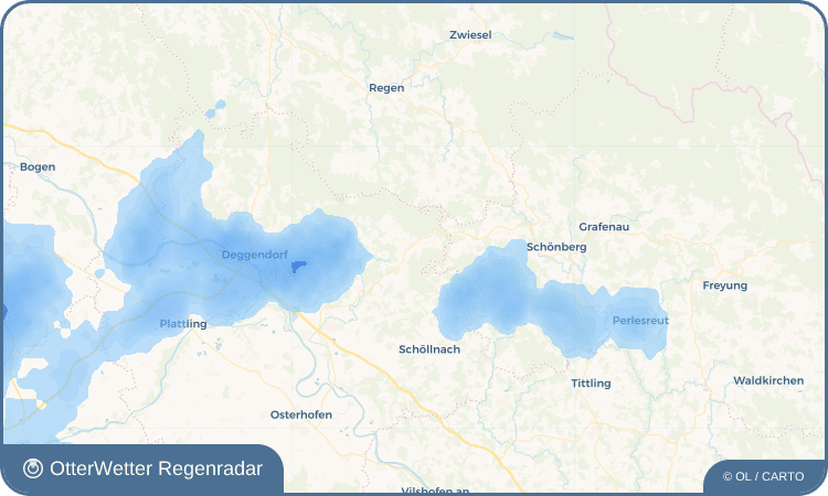 OtterWetter Regenradar-Widget Kieflitz