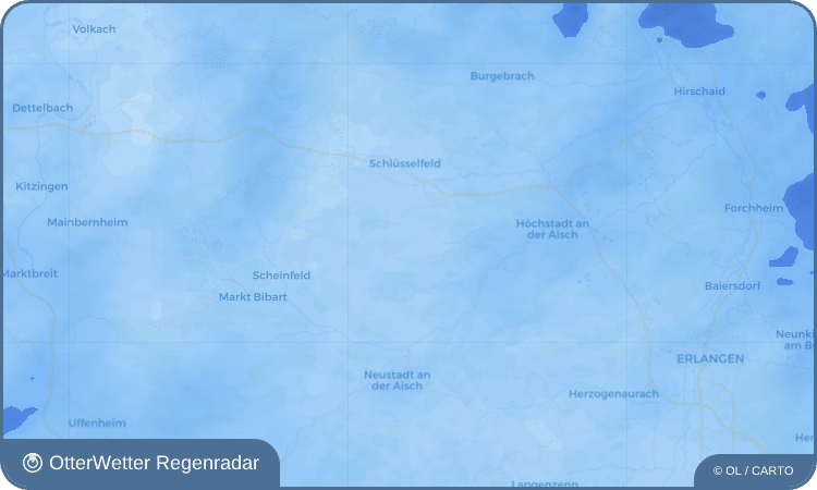 OtterWetter Regenradar-Widget Kienfeld