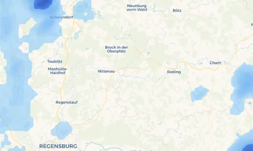 Regenradar Vorschaubild - Aktuelle Niederschläge in Kienleiten und Umgebung