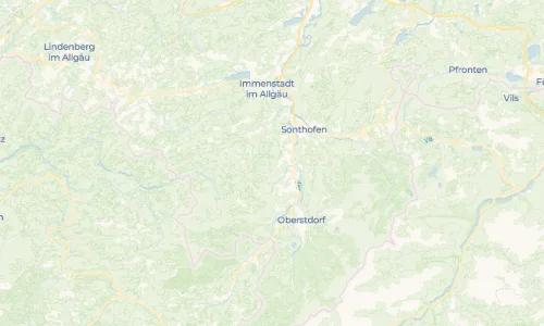 Regenradar Vorschaubild - Aktuelle Niederschläge in Kierwang und Umgebung