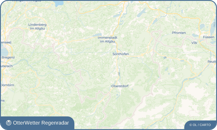 OtterWetter Regenradar-Widget Kierwang