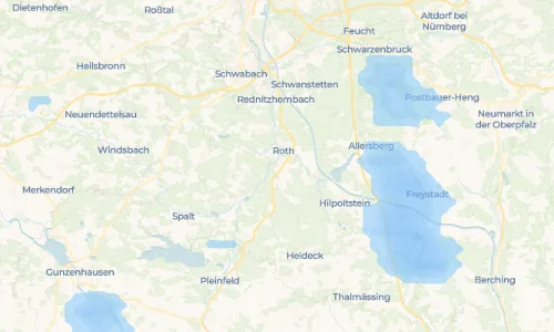 Regenradar Vorschaubild - Aktuelle Niederschläge in Kiliansdorf und Umgebung