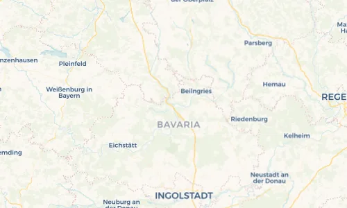 Regenradar Vorschaubild - Aktuelle Niederschläge in Kinding und Umgebung
