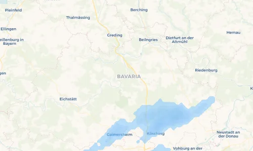 Regenradar Vorschaubild - Aktuelle Niederschläge in Kipfenberg und Umgebung