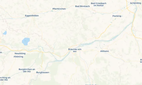 Regenradar Vorschaubild - Aktuelle Niederschläge in Kirchberg am Inn und Umgebung