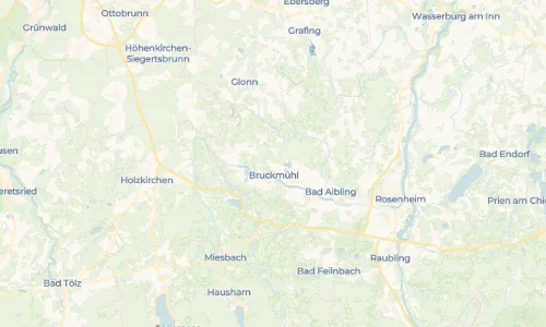 Regenradar Vorschaubild - Aktuelle Niederschläge in Kirchdorf am Haunpold und Umgebung