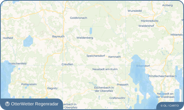 OtterWetter Regenradar-Widget Kirchenlaibach