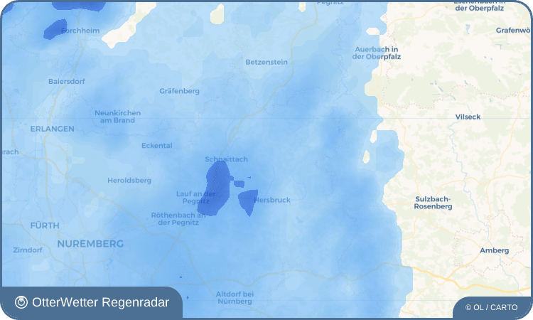 OtterWetter Regenradar-Widget Kirchensittenbach