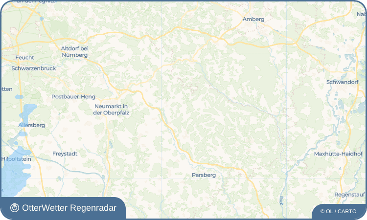 OtterWetter Regenradar-Widget Kirchenwinn