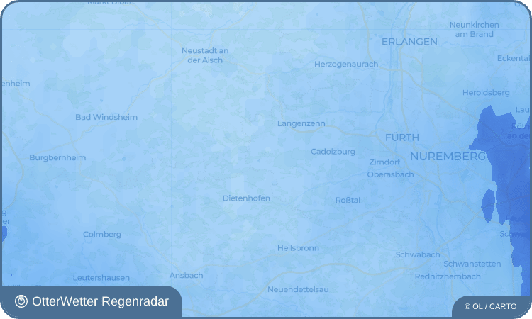 Widget-Vorschau für Kirchfarrnbach Wetter-Widget-Vorschau mit Vorhersagedaten für Kirchfarrnbach