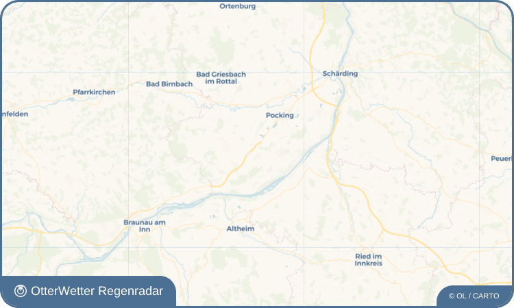 OtterWetter Regenradar-Widget Kirchham