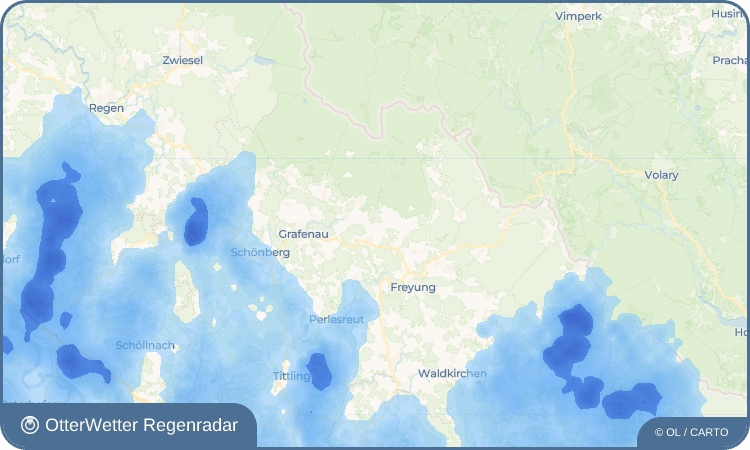 OtterWetter Regenradar-Widget Kirchl