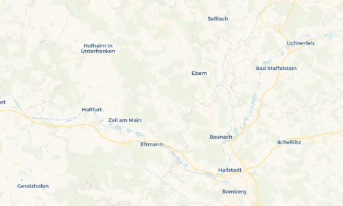 Regenradar Vorschaubild - Aktuelle Niederschläge in Kirchlauter und Umgebung