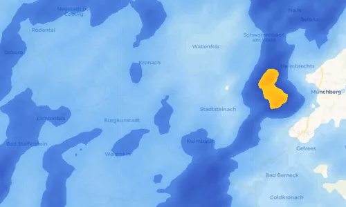 Regenradar Vorschaubild - Aktuelle Niederschläge in Kirchleus und Umgebung